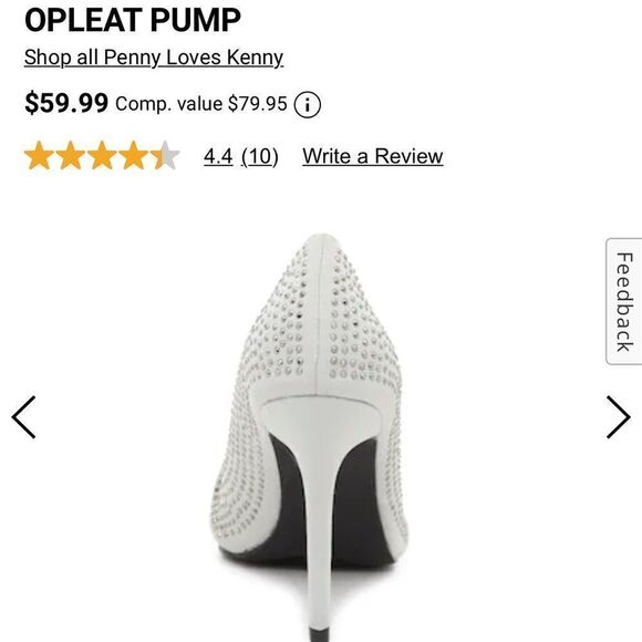 Silver Metallic Diamond Studded Pump Silver Metallic Diamond Studded Pump - Picture 6 of 16